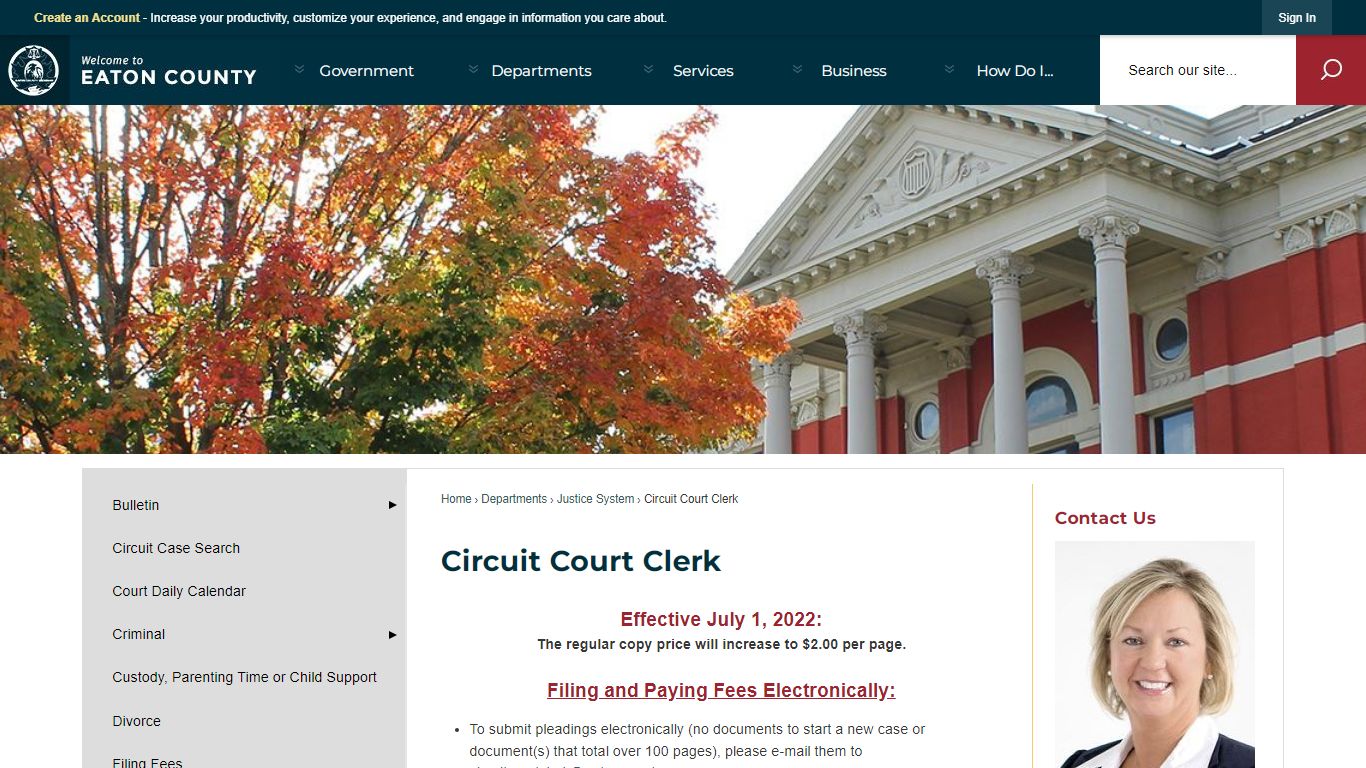 Circuit Court Clerk | Eaton County, MI